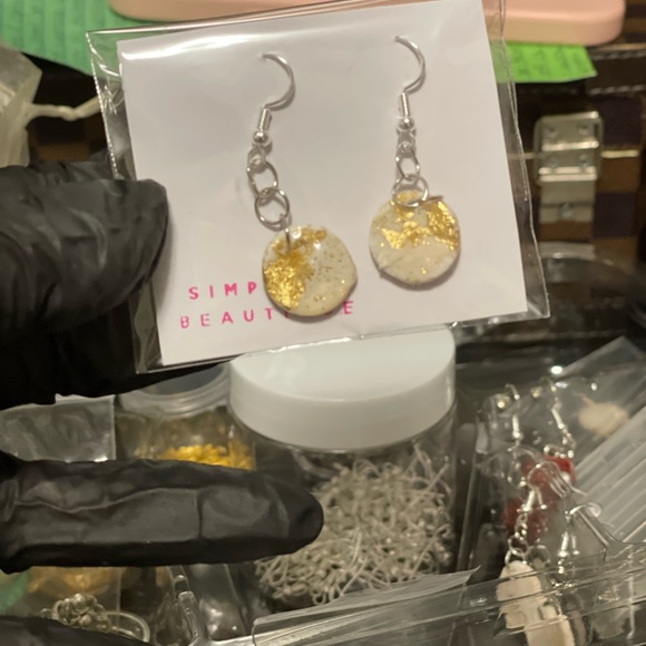 Home made earrings - Picture 4 of 5